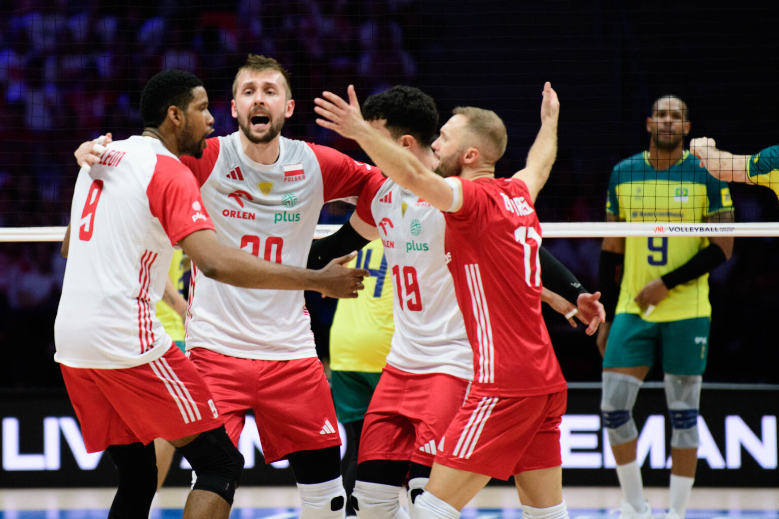 VNL Polska Brazylia Fot Sebastian Szwajkowski 25
