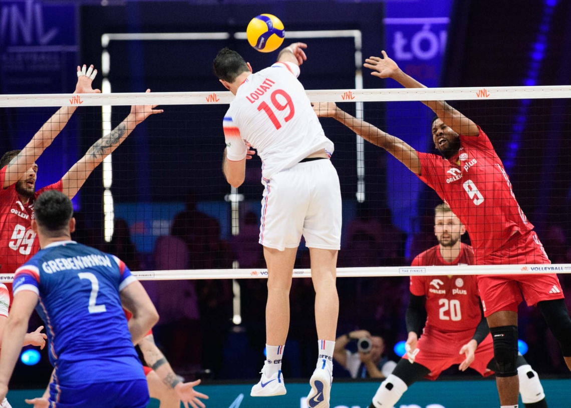 Siatkarska Liga Narodów. Polska - Francja