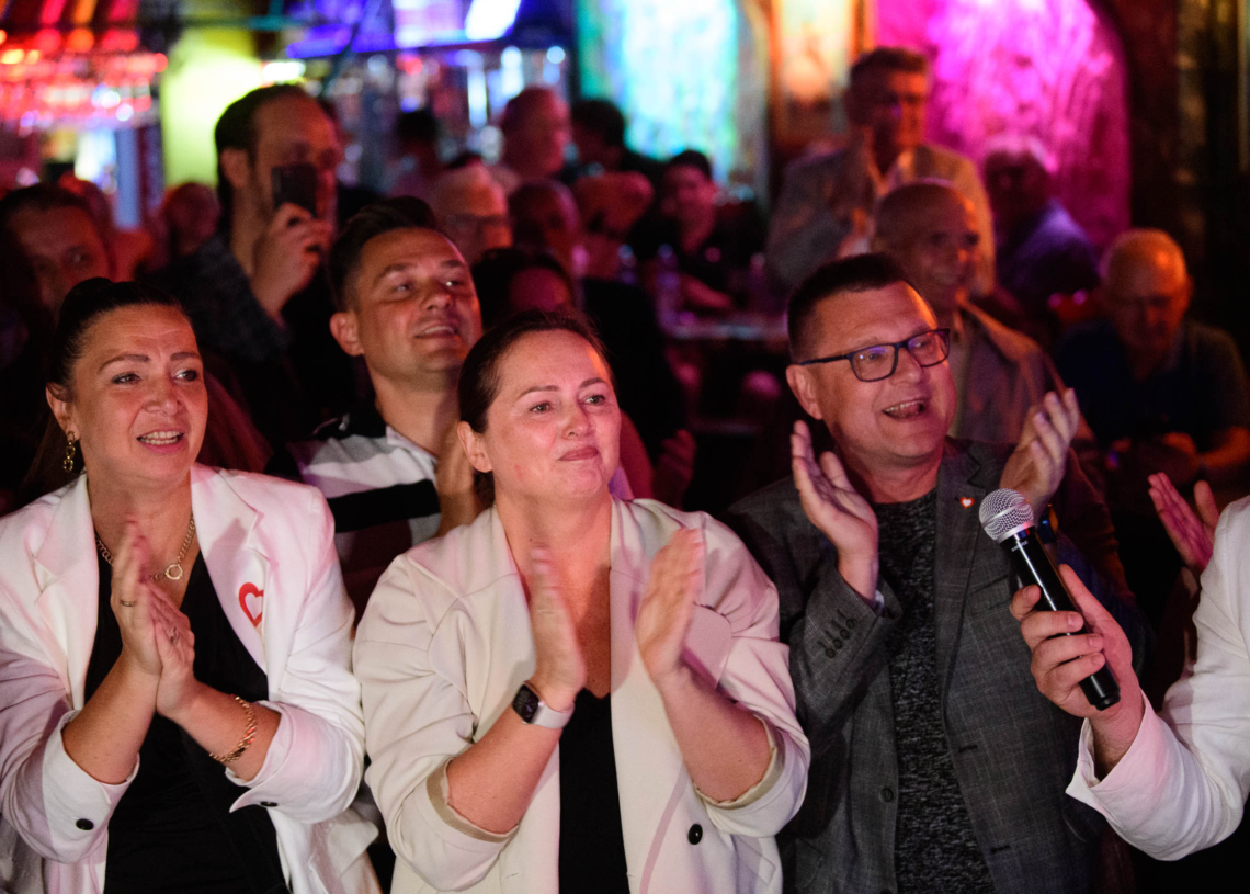 Wieczór wyborczy KO w Łodzi | 2024-06-09