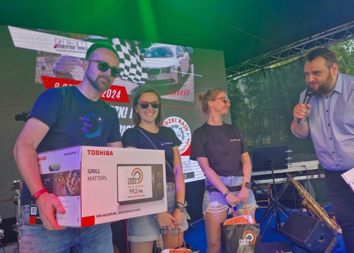 21. Rajd Przedsiębiorców. Start przed Radiem Łódź