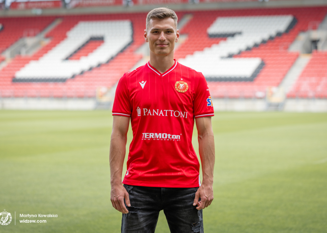 Hubert Sobol w Widzewie