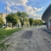 Przebudowa pętli przy ul. Północnej. Najpierw rozwiesili nad nią nową sieci trakcyjną, teraz będą ją demontować żeby wyremontować tory 6 Pętla tramwajowa przy ul. Północnej