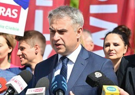 Krzysztof Gawkowski o cyberatakach na terenie Polski i Europy. „Jesteśmy w stanie cyfrowej zimnej wojny” 1 Krzysztof Gawkowski w Łodzi