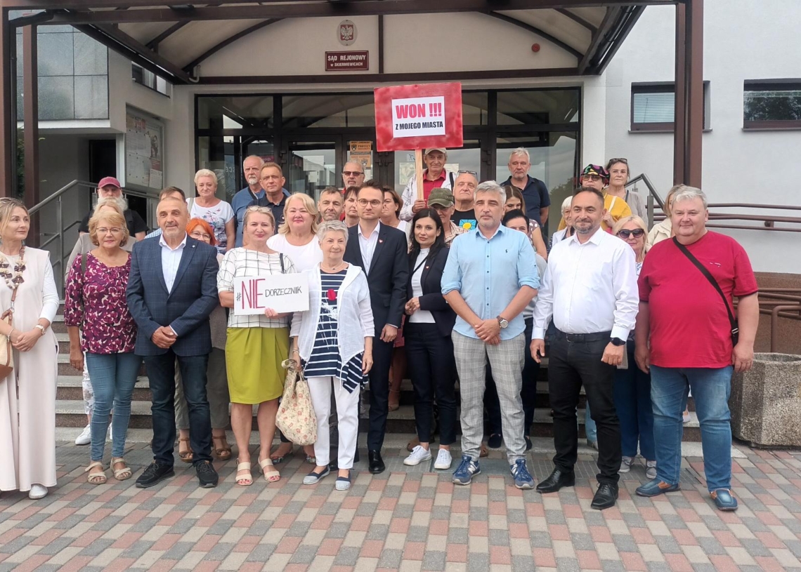 Manifestacja w Skierniewicach, fot. Katarzyna Grabowska