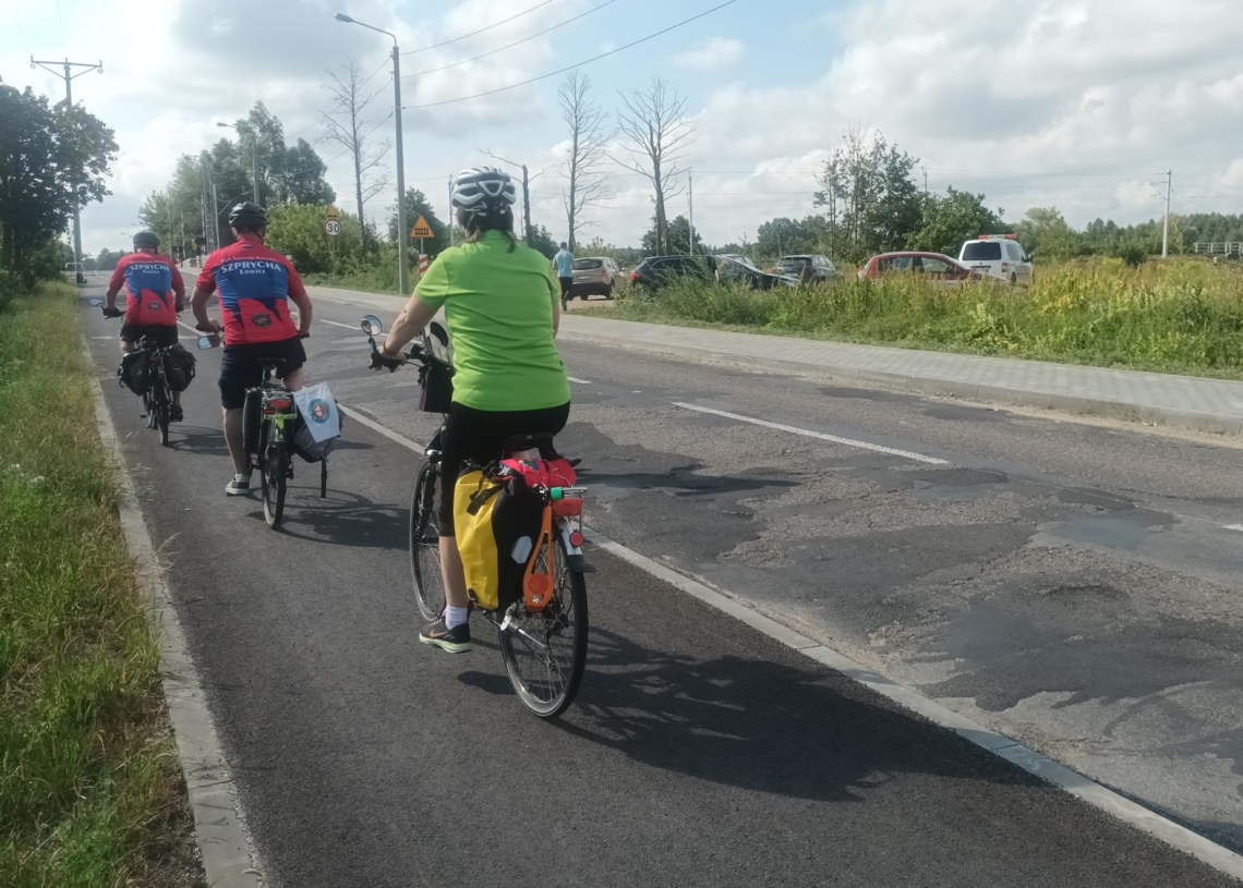 Droga rowerowa w Łowiczu