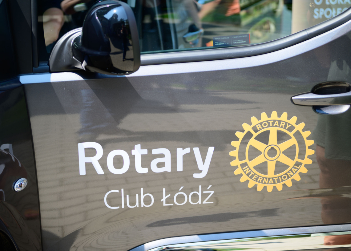 Rotary Club w Łodzi przekazał pojazd dla Stowarzyszenia Hospicjum Łódzkie [ZDJĘCIA]