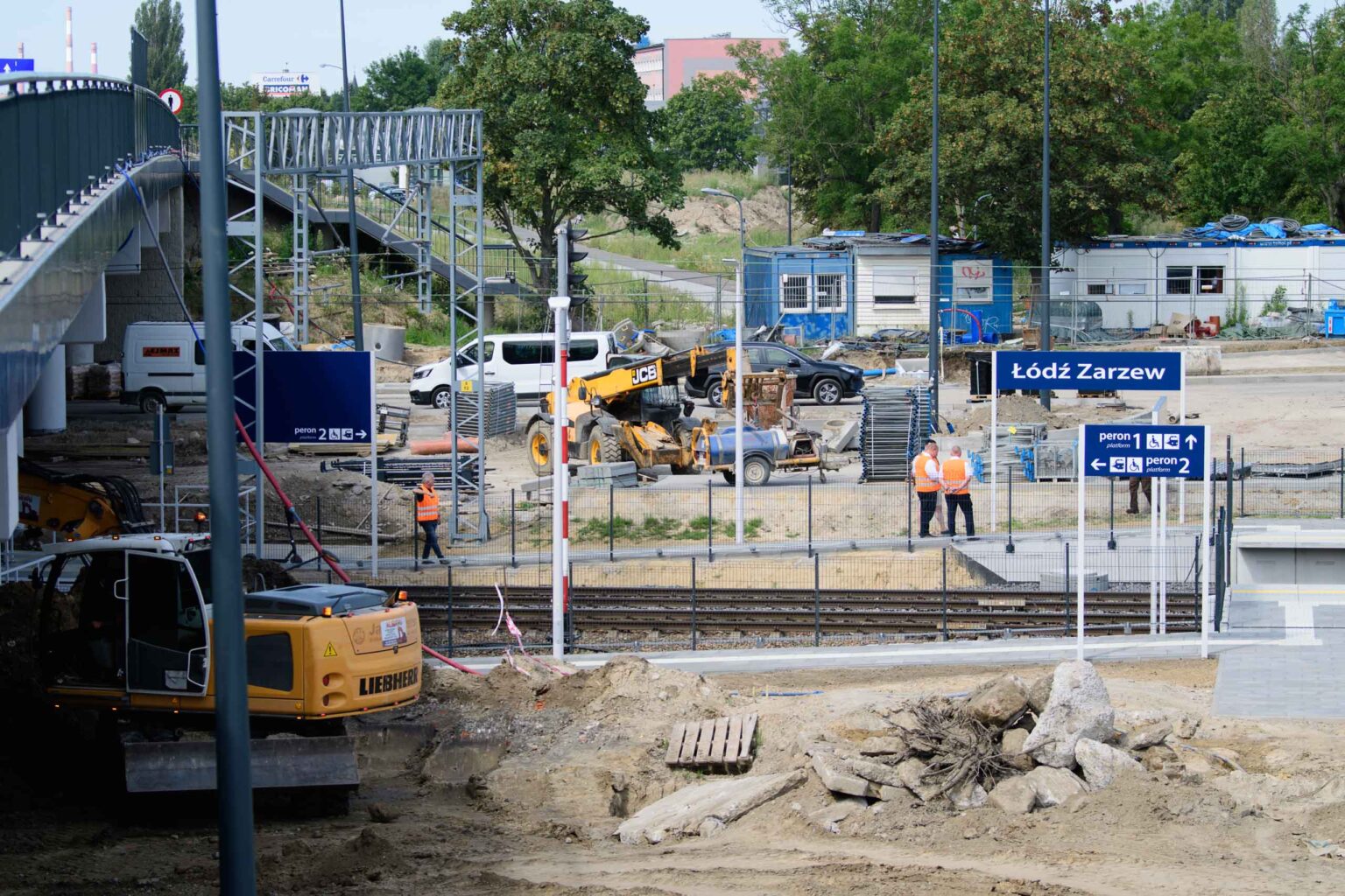 Budowa przystanku Lodz Zarzew Fot Sebastian Szwajkowski 9