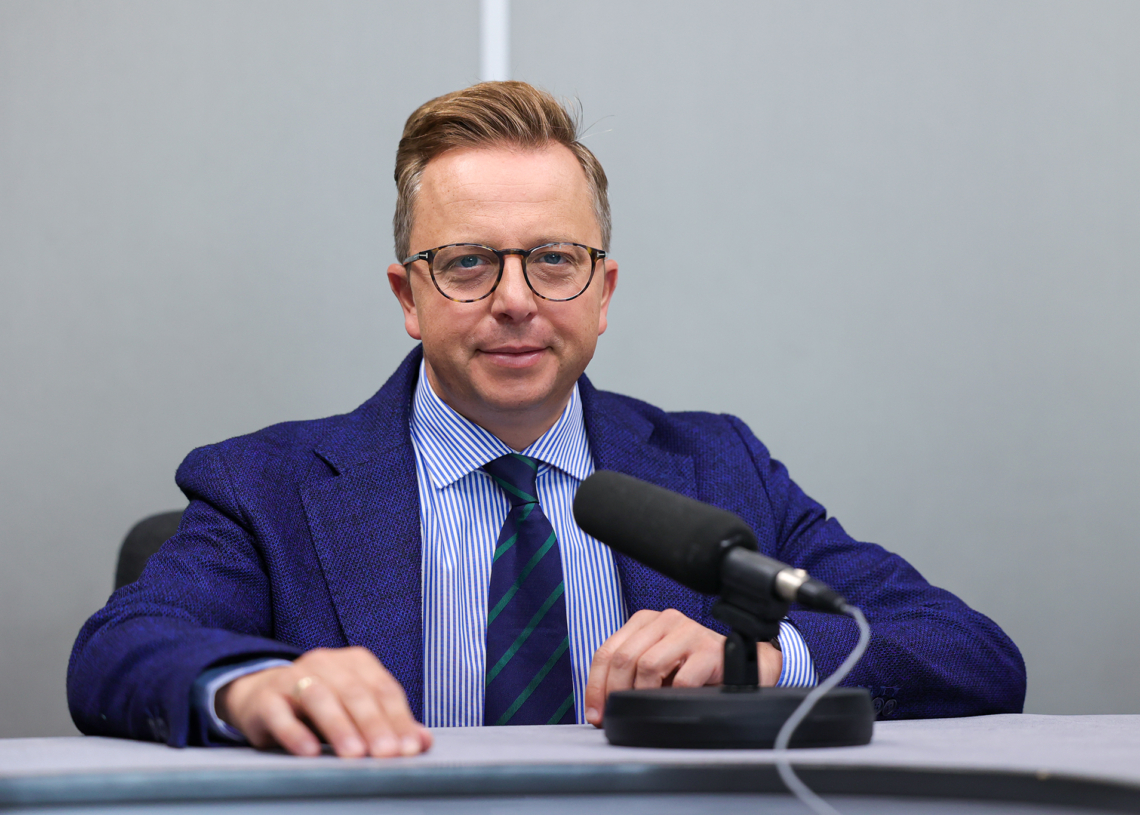 Dariusz Joński: coraz częściej mówi się o tym, by wydłużyć KDP z Poznania w kierunku zachodniej granicy 1 Dariusz Joński, fot. Konrad Ciężki