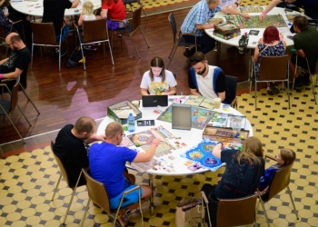 1. edycja Festiwalu Łódź You Play. Łódź stała się stolicą gier planszowych
