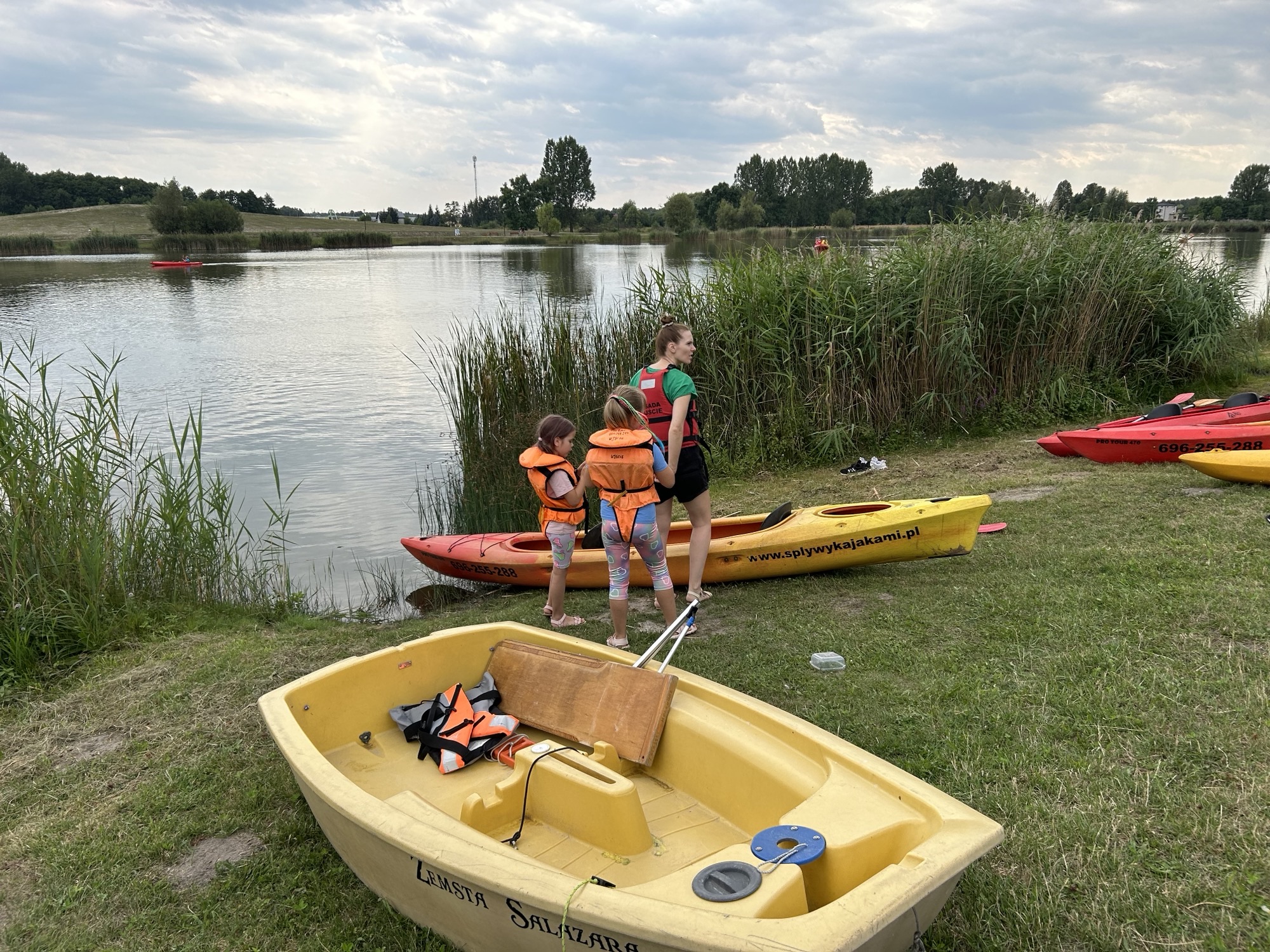 Piknik sportowy nad Kępiną