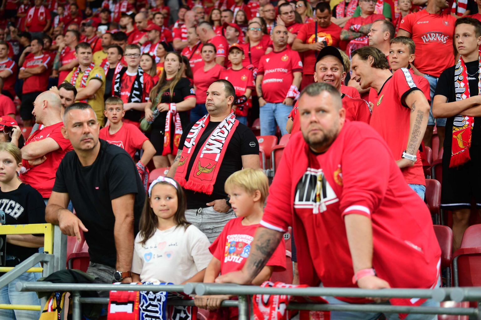 Kibice na meczu Widzew Lodz vs Lech Poznan Fot Sebastian Szwajkowski 25 1