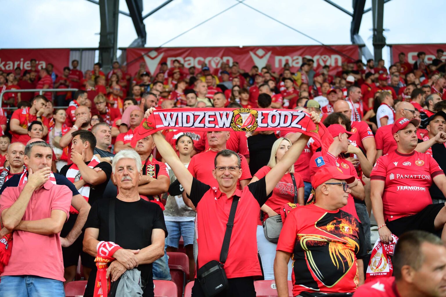 Kibice na meczu Widzew Lodz vs Lech Poznan Fot Sebastian Szwajkowski 34 1