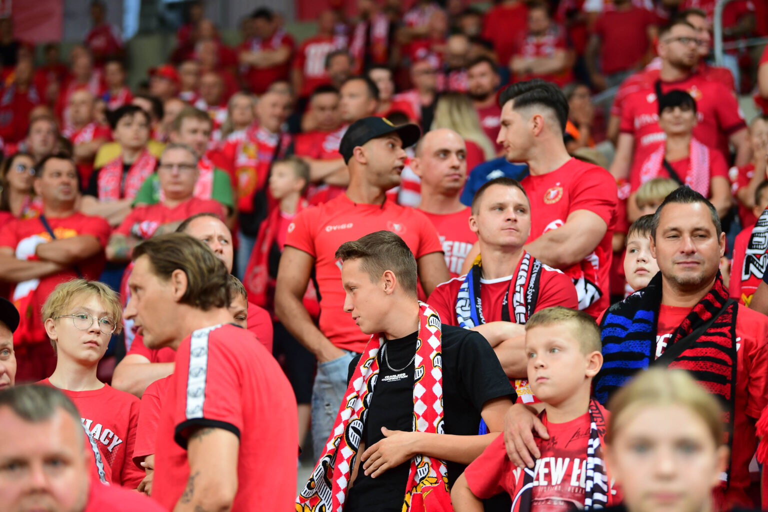 Kibice na meczu Widzew Lodz vs Lech Poznan Fot Sebastian Szwajkowski 35 1