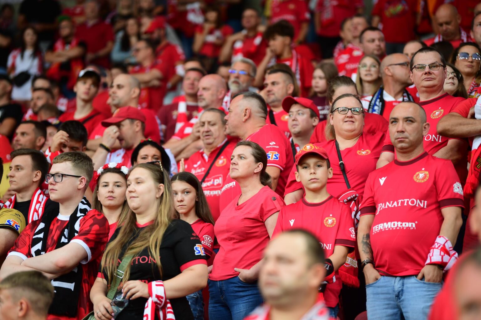 Kibice na meczu Widzew Lodz vs Lech Poznan Fot Sebastian Szwajkowski 36 1