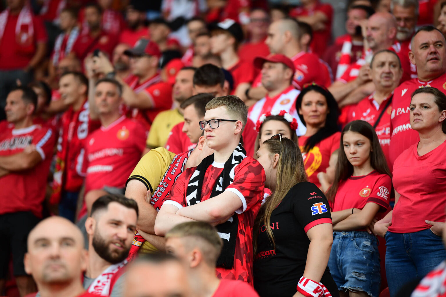 Kibice na meczu Widzew Lodz vs Lech Poznan Fot Sebastian Szwajkowski 37 1
