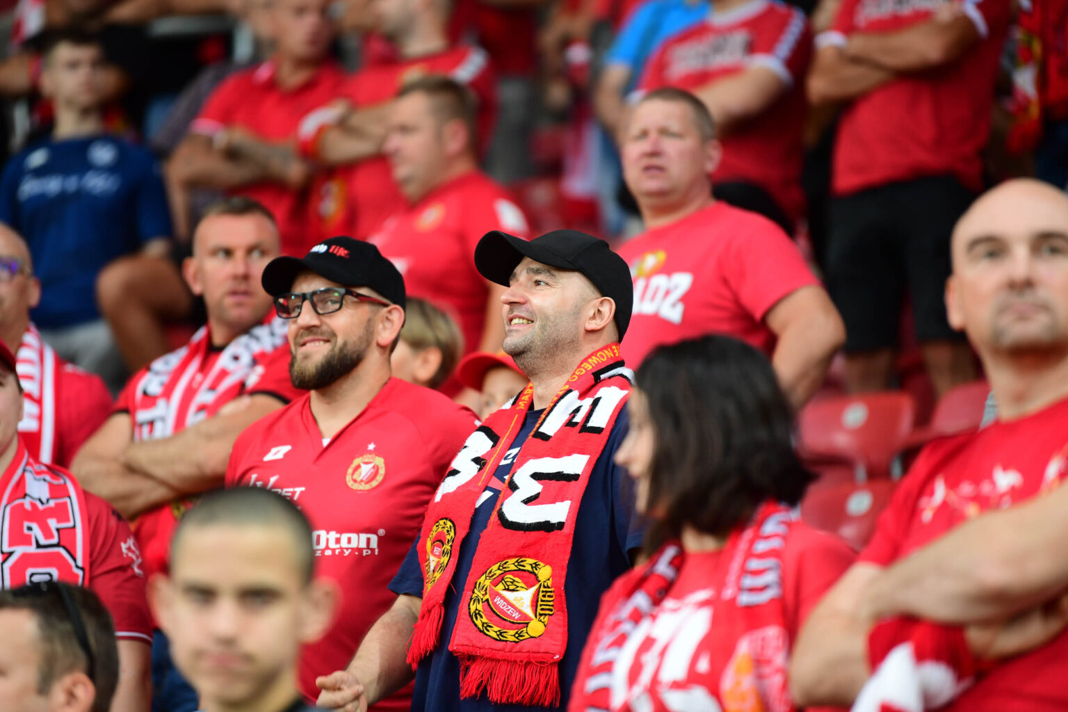 Kibice na meczu Widzew Lodz vs Lech Poznan Fot Sebastian Szwajkowski 38 1