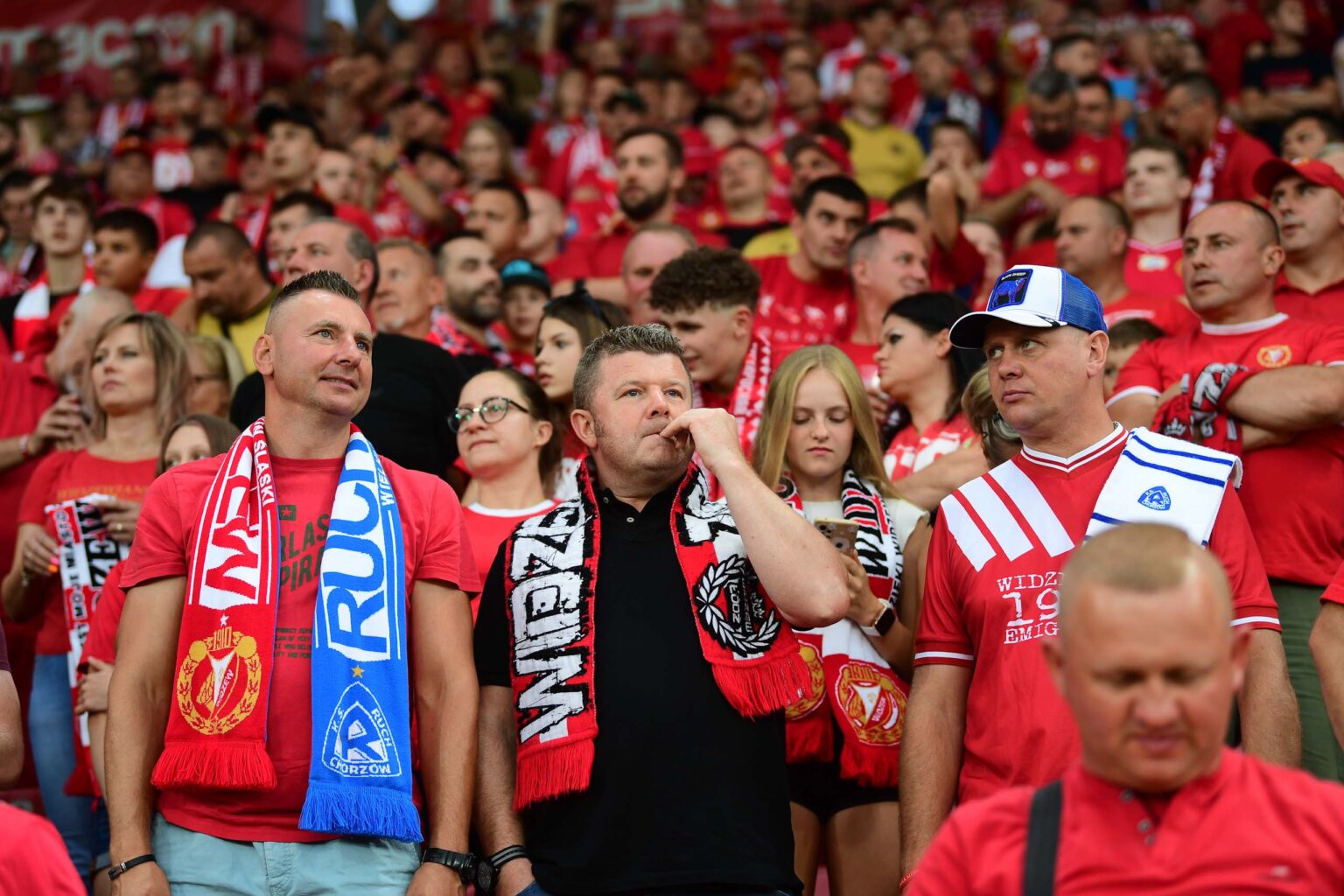 Kibice na meczu Widzew Lodz vs Lech Poznan Fot Sebastian Szwajkowski 44 1