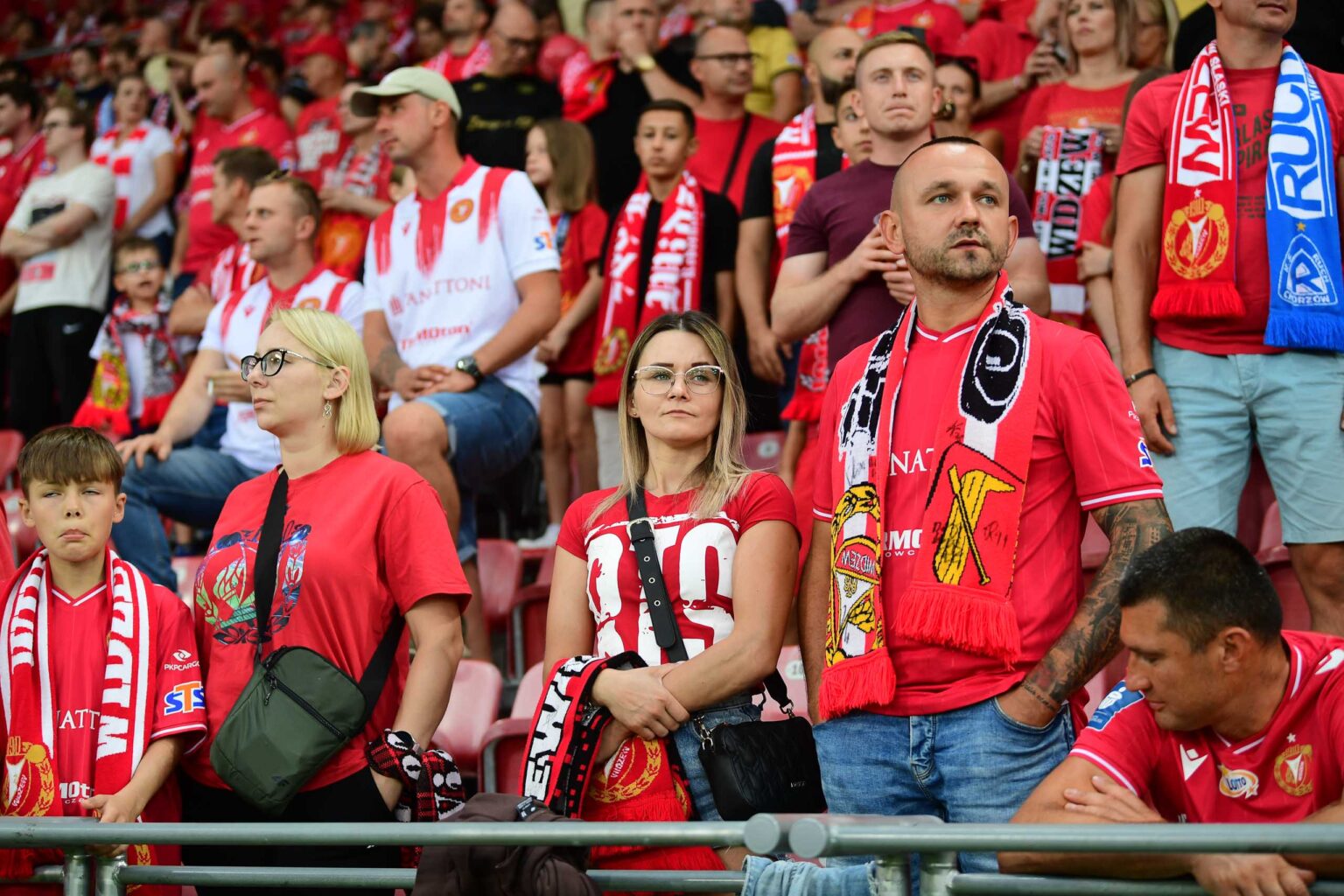 Kibice na meczu Widzew Lodz vs Lech Poznan Fot Sebastian Szwajkowski 45 1