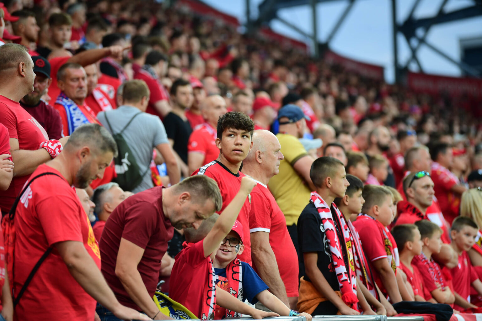 Kibice na meczu Widzew Lodz vs Lech Poznan Fot Sebastian Szwajkowski 49 1