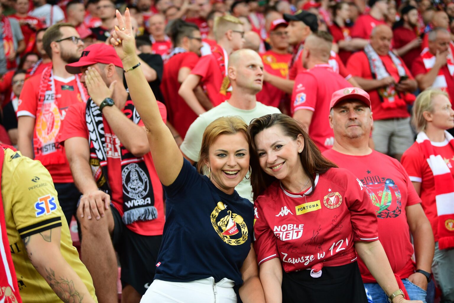 Kibice na meczu Widzew Lodz vs Lech Poznan Fot Sebastian Szwajkowski 51 1