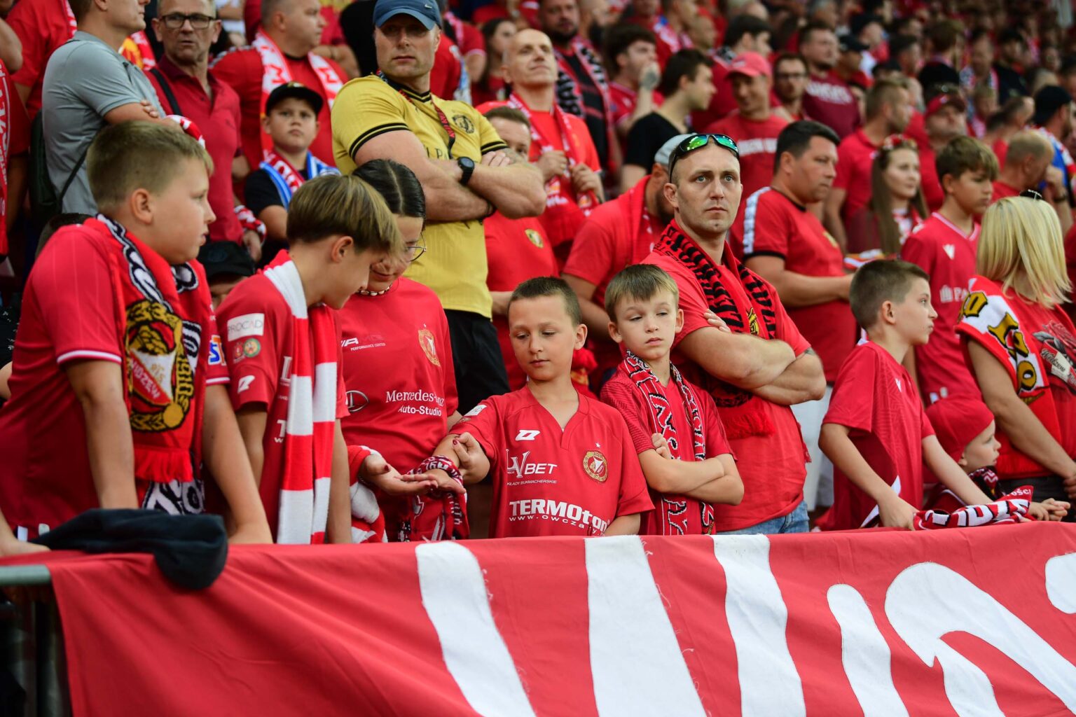 Kibice na meczu Widzew Lodz vs Lech Poznan Fot Sebastian Szwajkowski 53 1