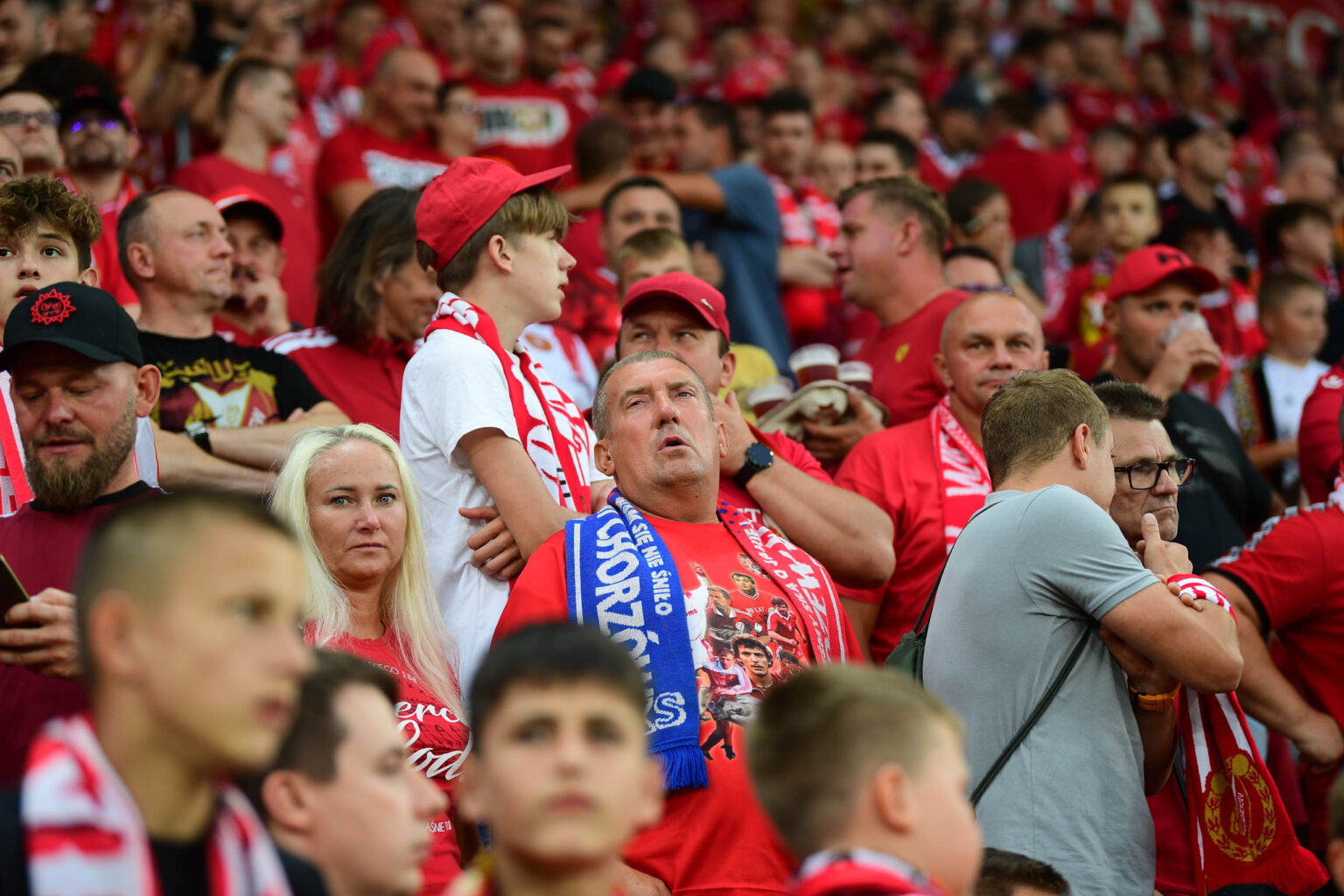 Kibice na meczu Widzew Lodz vs Lech Poznan Fot Sebastian Szwajkowski 54 1