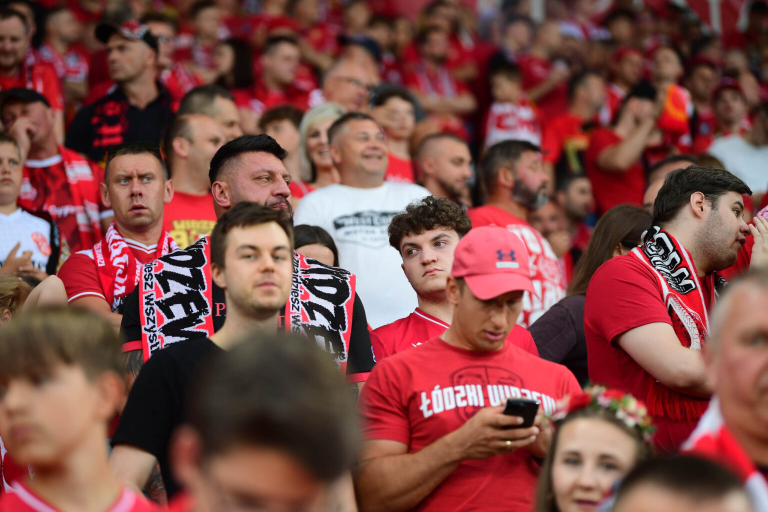 Kibice na meczu Widzew Lodz vs Lech Poznan Fot Sebastian Szwajkowski 61 1