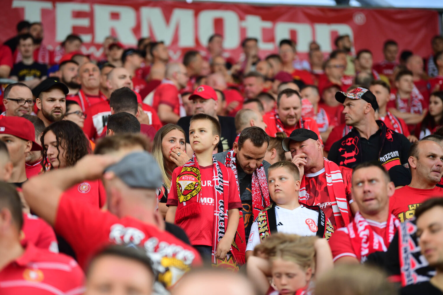 Kibice na meczu Widzew Lodz vs Lech Poznan Fot Sebastian Szwajkowski 62 1