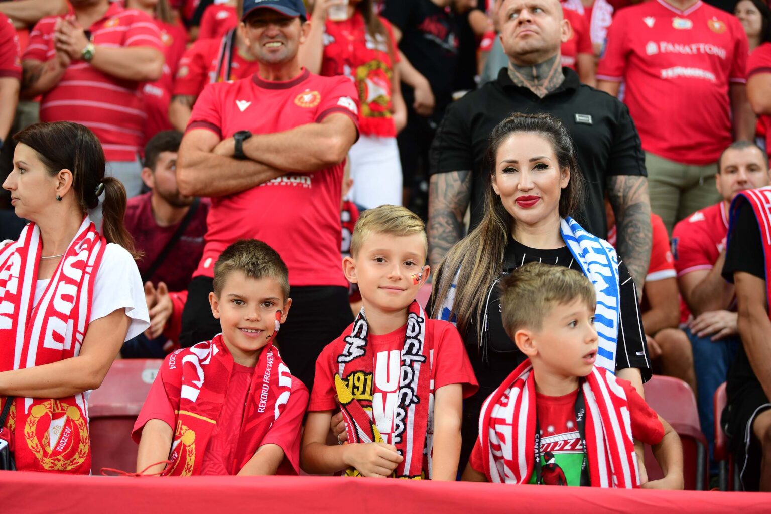 Kibice na meczu Widzew Lodz vs Lech Poznan Fot Sebastian Szwajkowski 64 1
