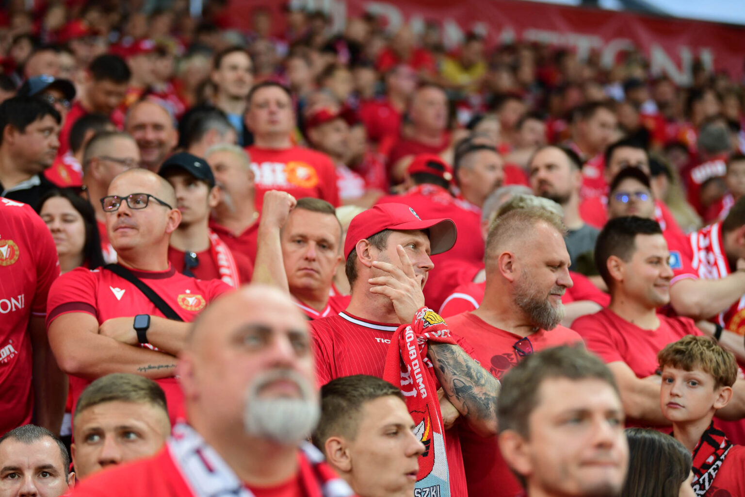 Kibice na meczu Widzew Lodz vs Lech Poznan Fot Sebastian Szwajkowski 66 1