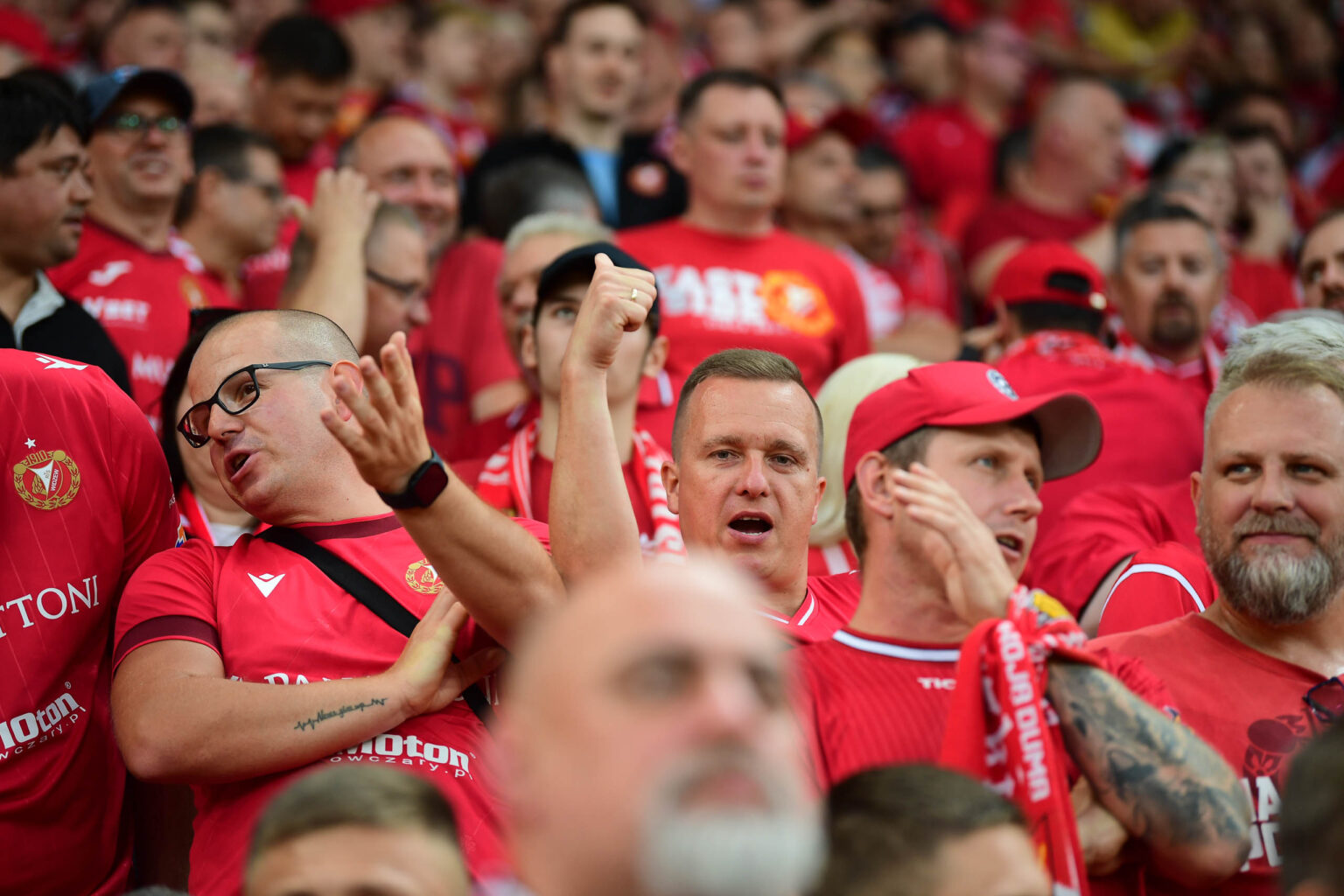 Kibice na meczu Widzew Lodz vs Lech Poznan Fot Sebastian Szwajkowski 67 1