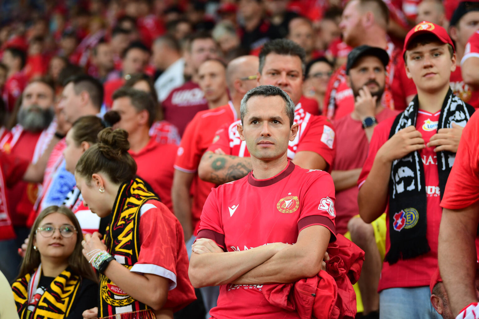 Kibice na meczu Widzew Lodz vs Lech Poznan Fot Sebastian Szwajkowski 69 1