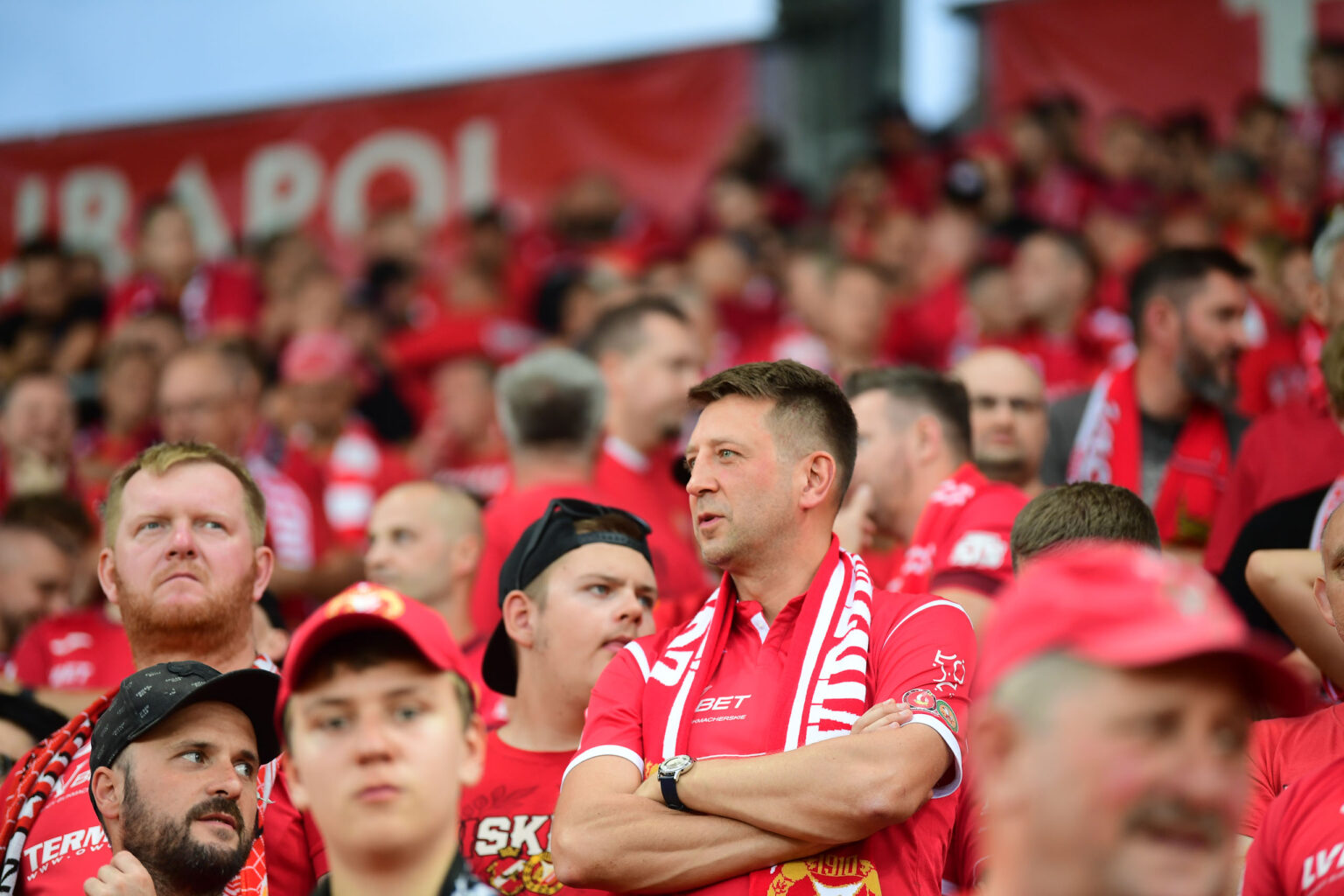 Kibice na meczu Widzew Lodz vs Lech Poznan Fot Sebastian Szwajkowski 71 1
