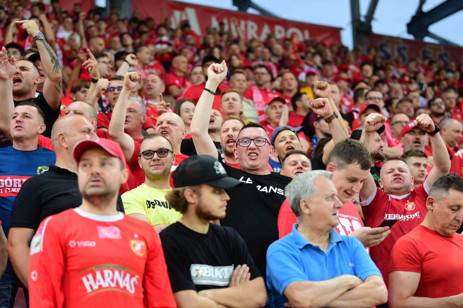 Kibice na meczu Widzew Lodz vs Lech Poznan Fot Sebastian Szwajkowski 79 1