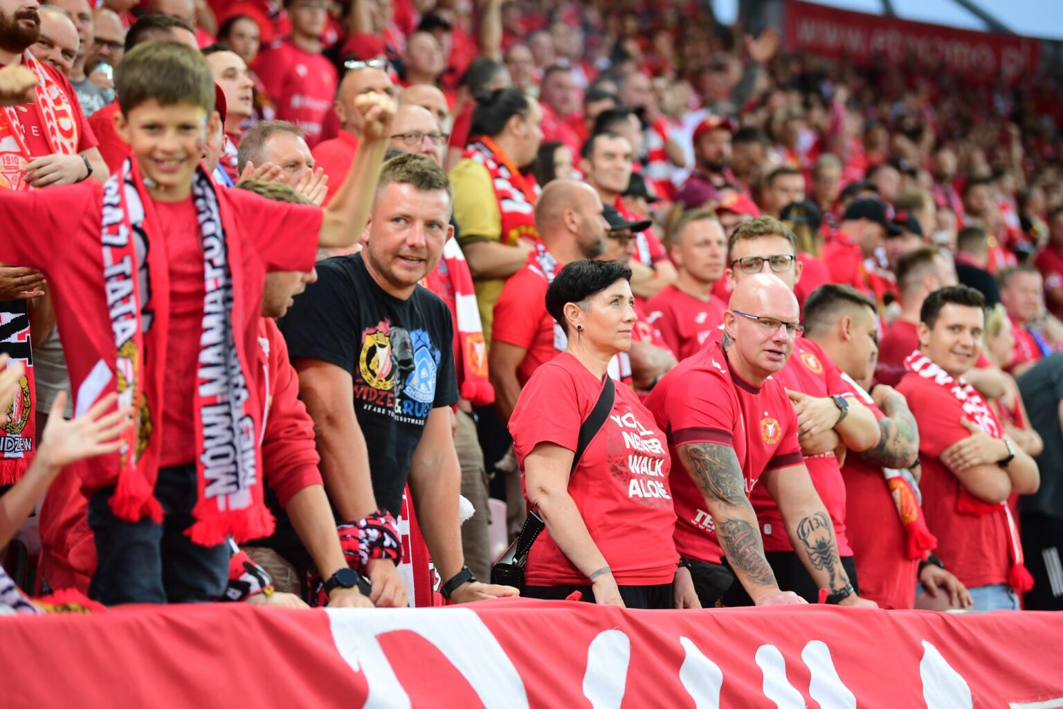 Kibice na meczu Widzew Lodz vs Lech Poznan Fot Sebastian Szwajkowski 83 1