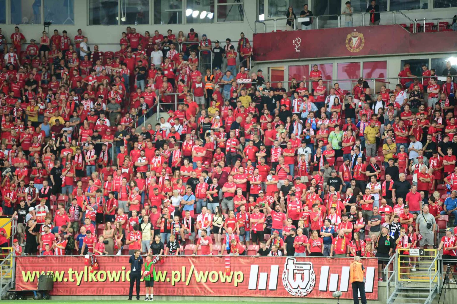 Kibice na meczu Widzew Lodz vs Lech Poznan Fot Sebastian Szwajkowski 86 1