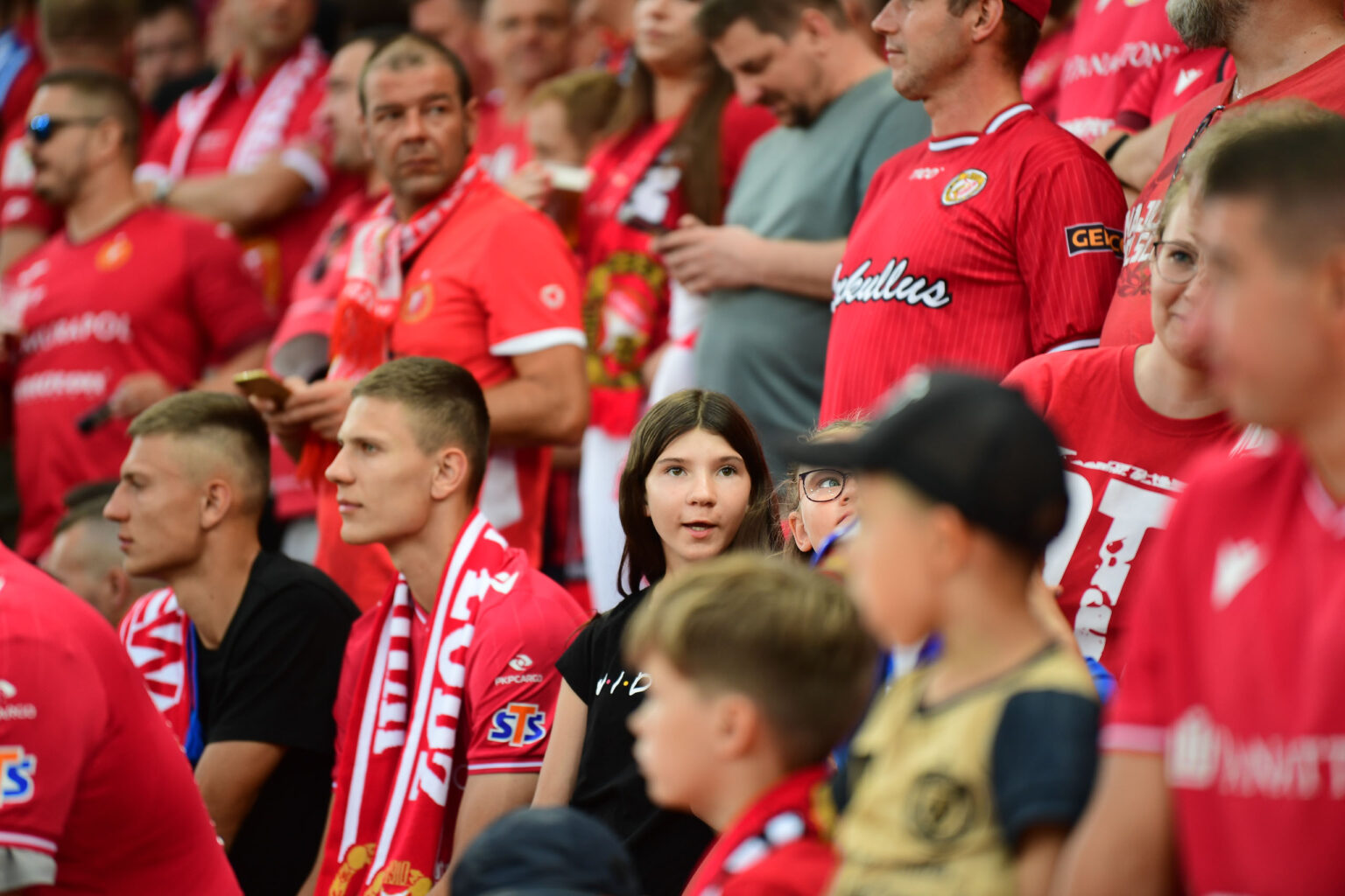 Kibice na meczu Widzew Lodz vs Lech Poznan Fot Sebastian Szwajkowski 87 1