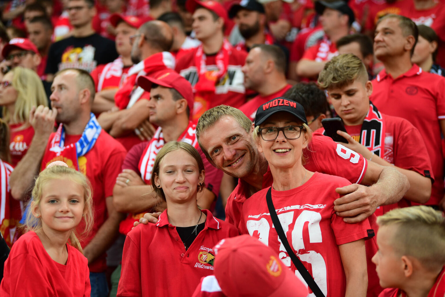 Kibice na meczu Widzew Lodz vs Lech Poznan Fot Sebastian Szwajkowski 90 1