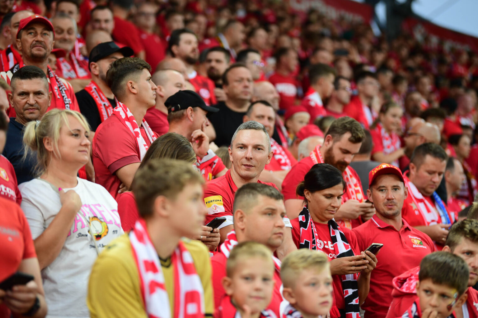 Kibice na meczu Widzew Lodz vs Lech Poznan Fot Sebastian Szwajkowski 91 1