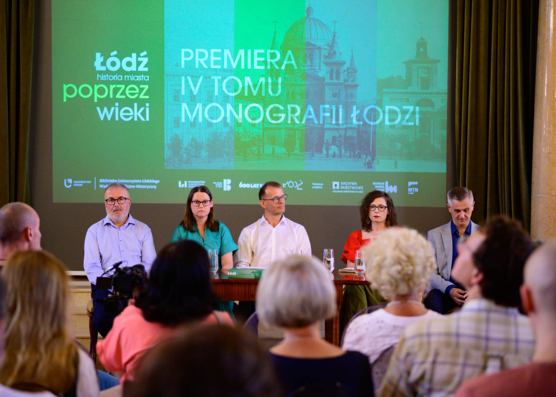 Premiera IV tom monografii Łodzi „Łódź poprzez wieki”, czyli tomu poświęconego historii miasta po 1945 [ZDJĘCIA]