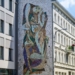 Monumentalna mozaika ceramiczna przy Struga 17 w Łodzi