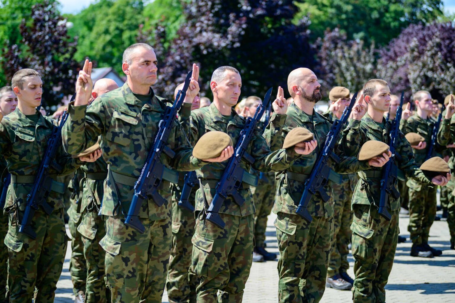 Przysiega WOT w Zgierzu Fot Sebastian Szwajkowski 20
