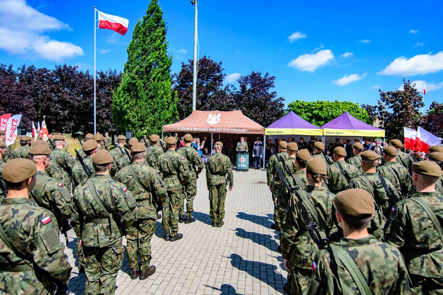 Przysiega WOT w Zgierzu Fot Sebastian Szwajkowski 8