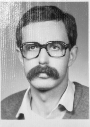 Spiker RŁ Dariusz Mazurek w 1984 roku Spiker RŁ Dariusz Mazurek w 1984 roku