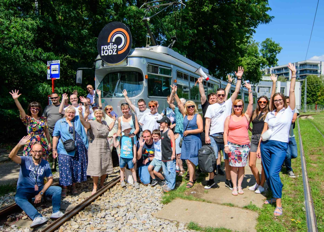 Wakacyjny tramwaj Radia Łódź