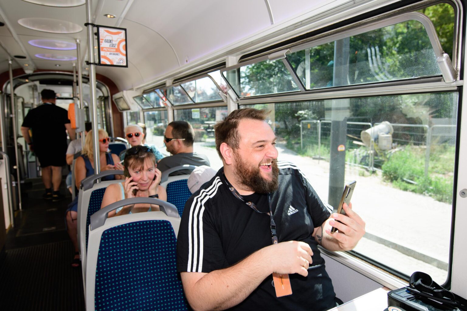 Wakacyjny tramwaj Radia Lodz Fot Sebastian Szwajkowski 12