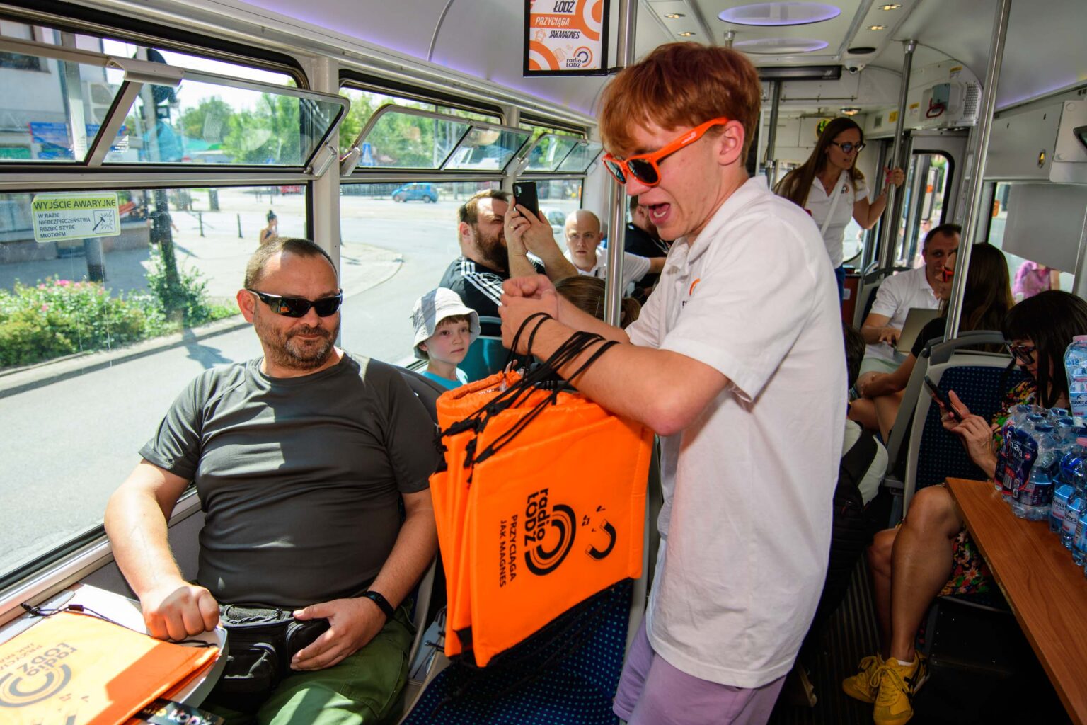Wakacyjny tramwaj Radia Lodz Fot Sebastian Szwajkowski 3