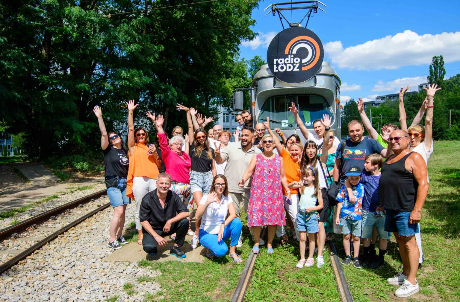 Wakacyjny tramwaj Radia Lodz z Agustinem Egurrola Fot Sebastian Szwajkowski 1