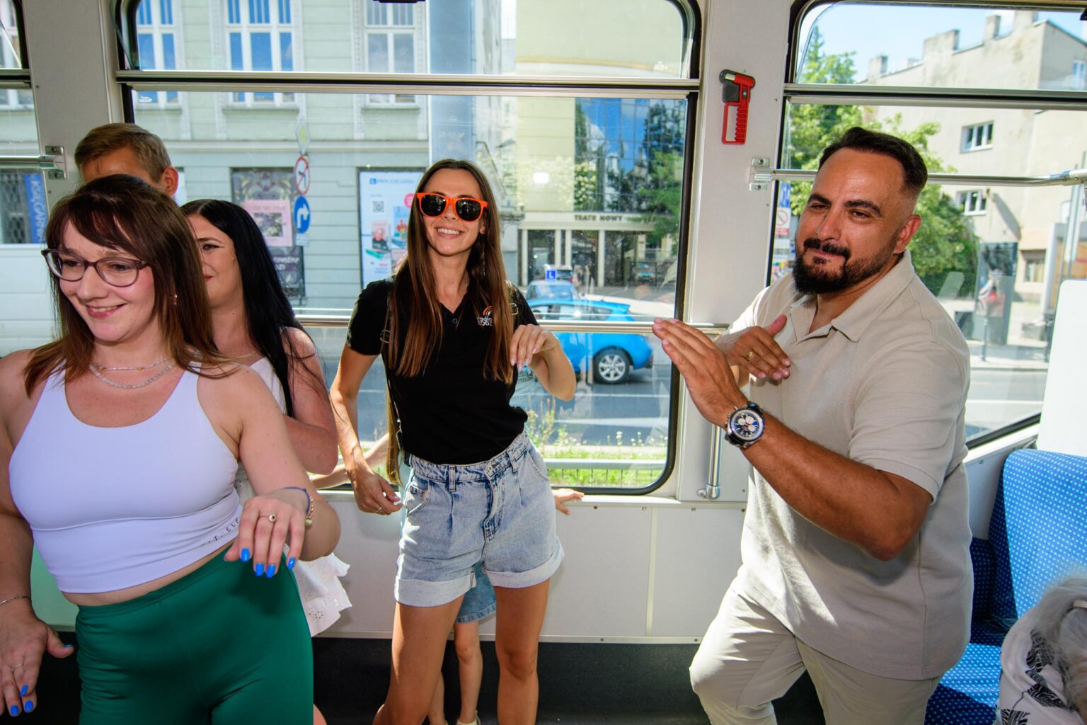 Wakacyjny tramwaj Radia Lodz z Agustinem Egurrola Fot Sebastian Szwajkowski 26