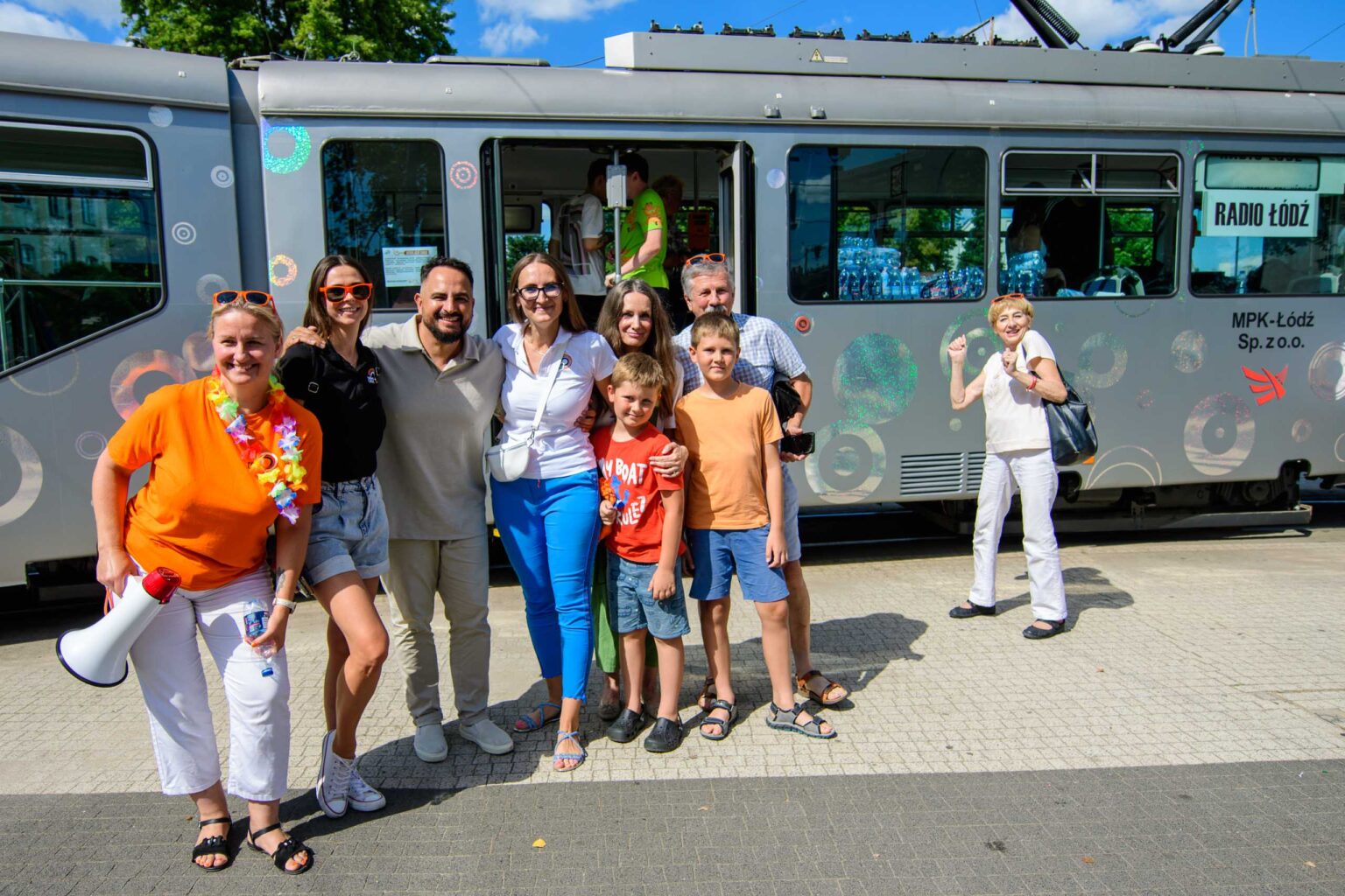 Wakacyjny tramwaj Radia Lodz z Agustinem Egurrola Fot Sebastian Szwajkowski 34
